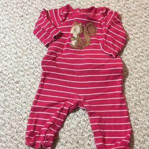 Pink squirrel one piece
